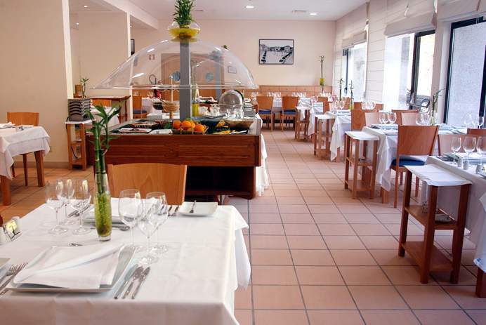 Hotel Bienestar Termas De Monção Restaurant foto